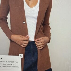 Stylish Cyrus Lightweight Open Cardigan for layering